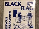 Black Flag Nervous Breakdown 7” Ep Vinyl Record Punk Version 14 Vg+/Vg++