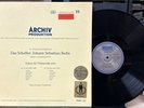 Pierre Fournier - JS Bach Suites For Cello Nos.3+4 - Archiv LP NM- STEREO IMPORT