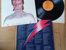 DAVID BOWIE Aladdin Sane 73 UK 1st press `GLOSSY LABEL` W/ LYRIC INNER EX+ RARE