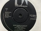 Dr. Feelgood – She Does It Right/I don't Mind  UA UP 35815 1975 STEREO 7”