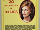Rare LP de Dalida. Pressage CANADA. 20 Titres. Les Archives Du Disque Québécois.