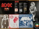 RARE AC/DC 3 LP Box von 1982 + Poster & Single Powerage Dirty Deeds TOP ERHALTEN