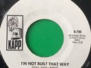 The Hesitations - I’m Not Built That Way / Push A Little Harder - M-