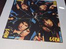 1987 Kiss Crazy Nights Cover Only Signed by Paul, Bruce & Eric w/Ticket Stub