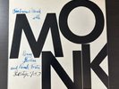 Vinyl LP Thelonious Monk Monk Sonny Rollins Prestige 7053 Reissue 1982 Vg+