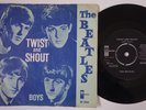 BEATLES Twist And Shout / Boys RARE Denmark 45 danish ODEON SD 5946 beat HEAR