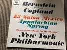 BERNSTEIN CONDUCTS COPLAND EL SALON MEXICO APPLACHIAN SPRING 1962 LP CBS PRINT