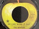 We Can Work It Out by The Beatles On Apple 1st LA Press With Black Star New  M-