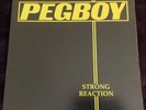 PEGBOY STRONG REACTION LP RECORD ORIGINAL PRESSING 1991 PUNK ROCK TOUCH AND GO