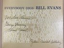 BILL EVANS - EVERYBODY DIGS BILL EVANS - UK RIVERSIDE LP - 12-291