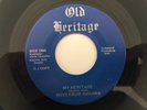 Rare Bluegrass 45 BOYS FROM INDIANA My Heritage/Truck Drivin Jack OLD HERITAGE