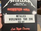 Metallica Worldwide Tour 2016 Live New York 3 Vinyl Lp