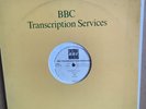 U2 BBC LIVE TRANSCRIPTION LP.USED.