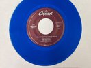MINT   BLUE Colored Vinyl JUKEBOX 45  The Beatles  While My Guitar Gently Weeps