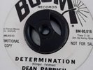DEAN PARRISH DETERMINATION BOOM RECORDS PROMO NORTHERN SOUL