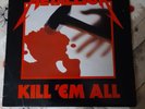 Metallica LPs Kill 'Em All + Ride the Lightning (Doppel-Lp) + Master of Puppets