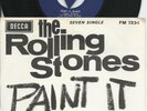 ROLLING STONES   SOUTH AFRICA  PS 45  PAINT IT BLACK    EX/EX+   TRI CENTRE