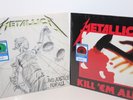 2 Sealed Limited Edition Color Pressing METALLICA Justice For All+Kill Em All LP