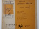 Songs of Charles Trenet vinyl record Columbia ML 4275 Tested Works