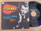 Johnny Hallyday Espagne Rare 45t Fumée (Humo)