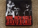 NIN with David Bowie - Back In Anger 1995 Radio Transmission 4X Black Vinyl 2016