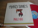 Pablo Gad – Hard Times UK & Ireland in Red vinyl 1980 Roots Reggae, Dub