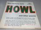 Allen Ginsberg Reads Howl Fantasy 7006 1959 1st Pressing Beat Generation Kerouac