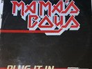 Mama's Boys – Plug It In  Albion Records London 1982  LP  Vinyl  UK Heavy Metal