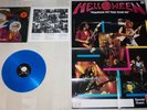 Helloween-Keeper Of The Seven Keys-Part I,Ltd Blue Vinyl LP+OIS+Poster 1988Noise