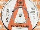 BOB DYLAN*MAGGIE'S FARM*DEMO*BEAT*FOLK*CBS RECORDS*LISTEN TO IT