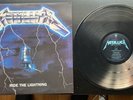 Metallica Ride The Lightning LP  Electra Record Rock Metal