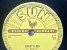 Rockabilly-78 RPM-Jerry Lee Lewis-Breathless/Down The Line-Sun 288-E-