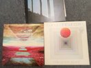 Tangerine Orange viynl lp's Stratos fear. ricochet. force majure  CG O10
