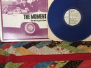 THE MOMENT-THE WORK GETS DONE BLUE VINYL LP RECORD ALBUM/MOD/SCOOTER/LAMBRETTA