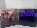 BLACK SABBATH Self Titled LP & Masters Of Reality Vinyl 1970-1971 Green Label
