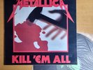 METALLICA - KILL 'EM ALL Green label Mono Color Back CVR Korea 12