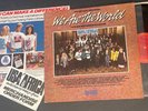 WE ARE the WORLD USA for Africa 40043  orig 1985 LP w/ Inserts plays NM