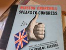 Winston Churchill Speaks To Congress 4 LP Record Set