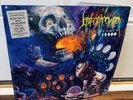 Job For a Cowboy Moon Healer Lp Vinyl New Ltd NUMBERED Blue/White Split #011