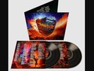 JUDAS PRIEST INVINCIBLE SHIELD ALTERNATIVE SLV LP + SIGNED /AUTOGRAPH ART CARD