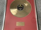 The Beatles Parlophone Gold Disc 12” PMC 7027 Display Framed