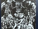 Gism Detestation Vinyl Record White Labels Punk Hardcore Japan
