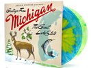 Sufjan Stevens Michigan State AKR BLUE GREEN COLOR 2LP Vinyl 2nd Pressing SEALED