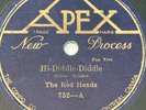 JAZZ Red Nichols Red Heads 78 rpm APEX 752 HI-DIDDLE-DIDDLE 1926 V+