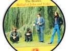 THE BEATLES 45 BALLAD OF JOHN AND YOKO / OLD BROWN SHOE EMI VG+ PICTURE DISC