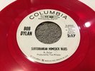 Bob Dylan: Subterranean Homesick Blues 1965 Red Promo Blues Rock Vinyl Record