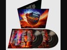 JUDAS PRIEST INVINCIBLE SHIELD ALTERNATIVE SLV VINYL SIGNED AUTOGRAPH ART CARD