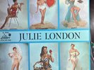 2 JULIE LONDON Calendar Girl 1957 CHEESECAKE & Julie Is Her Name Vinyl Record LP