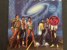 JACKSONS - VICTORY, EPIC, STEREO LP, GATEFOLD, U.K. IMPORT, 1984 W/ HYPE STICKER