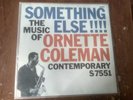 Ornette Coleman Something Else  Vinyl Record 1984 Reissue OJC-163 SOLD AS IS